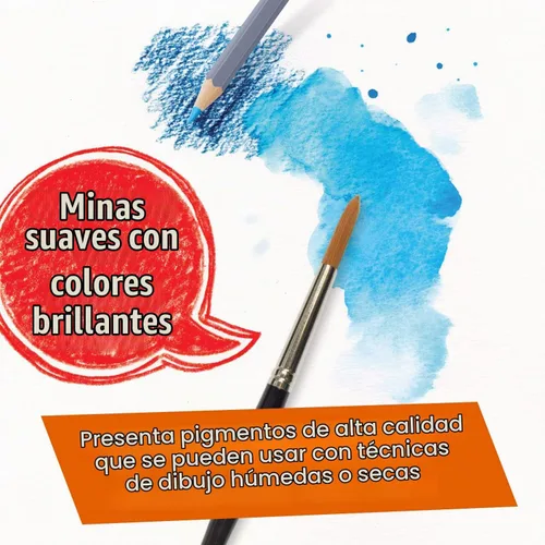 Vista 7 de Faber-Castell Creative Studio Goldfaber Lápiz Acuarela Classpack - 144 Lápices en 12