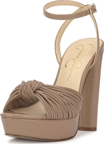 Vista 8 de Jessica Simpson Sandalias de plataforma Immie para mujer Negro