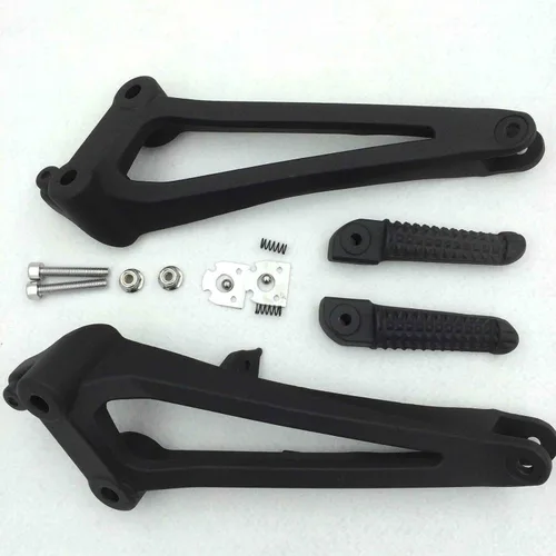 Vista 7 de HONGK - Reposapiés trasero negro compatible con Yamaha YZF-R1 2009 2010 2011 [B01BI814GQ]