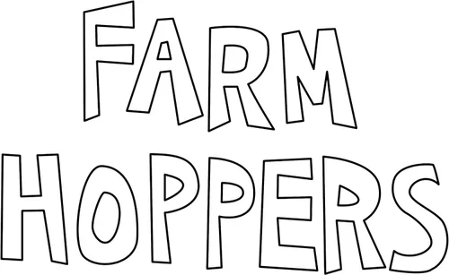 Vista 5 de Farm Hoppers Animales inflables que rebotan – galardonado juguete de salto de animales hinchables para niños, BPA, plástico sin látex, bomba de mano
