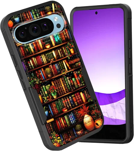Vista 59 de Funda para Pixel 6A, funda híbrida de doble capa resistente a prueba de golpes de policarbonato duro de silicona suave TPU para Google Pixel 6A