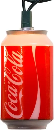 Vista 6 de Kurt Adler CC0748 - Juego de luces para latas de Coca-Cola, 10 luces