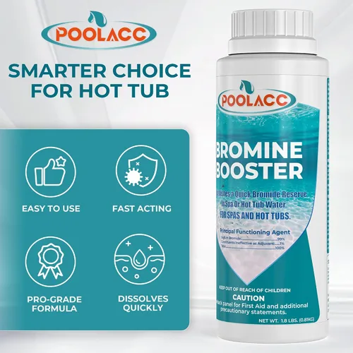 Vista 4 de Potenciador de bromo de 1.8 libras para jacuzzis y spas