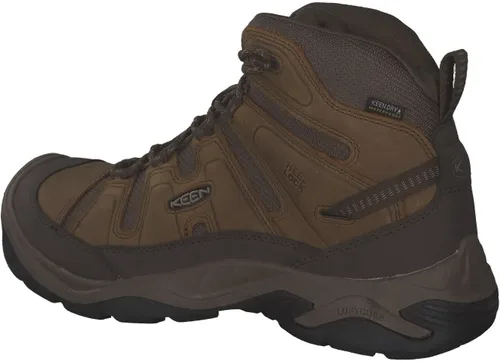 Vista 3 de KEEN Botas de senderismo Circadia de altura media cómodas e impermeables para hombre.
