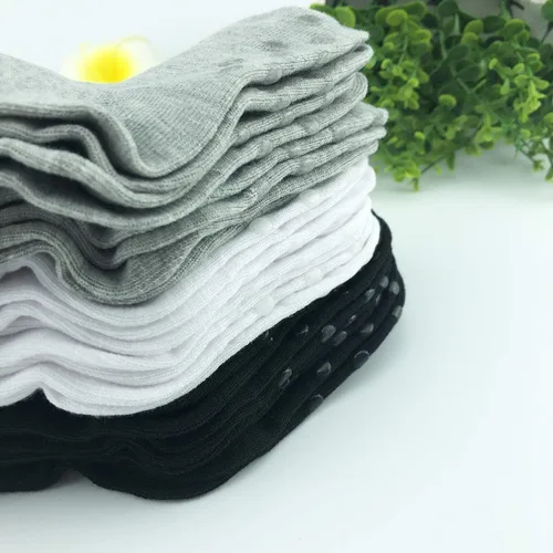 Vista 6 de Jamegio 12 pares de calcetines antideslizantes para niños pequeños y niñas