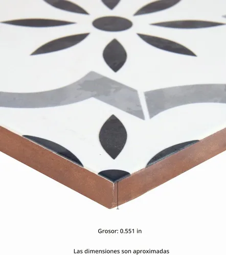 Vista 10 de MSI Azila Muestra Azulejo de Porcelana Mate Encáustico para Pared y Piso para Baño, Salpicadero de Cocina y Encimera