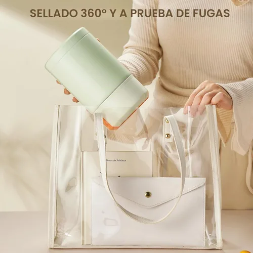 Vista 4 de PARACITY Tarro de sopa para alimentos calientes para adultos, 27 onzas, acero inoxidable 316