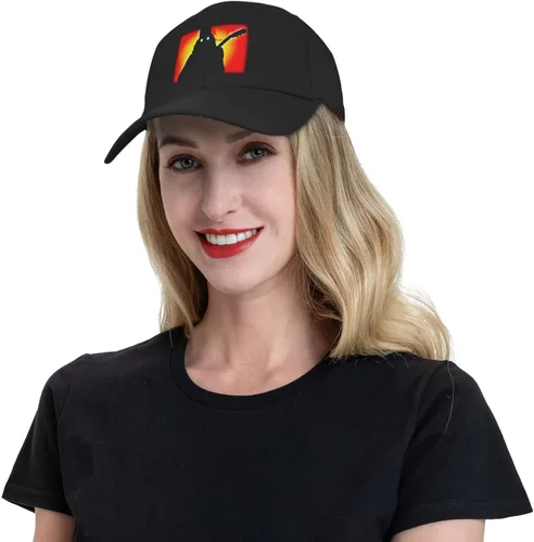 Vista 5 de Pyglaiuffqg Buckethead - Gorra de béisbol para niño, sombrero de hip hop, para niña, béisbol, fútbol, unisex, para papá, color negro, Negro