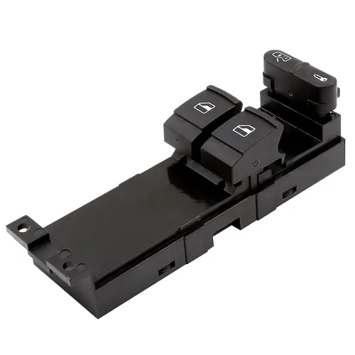 Vista 2 de TA-VIGOR Interruptor de ventana principal compatible con VW Golf MK4 2 puertas 1999 2000 2001 2002 2003 2004 2005 2006, reemplazo de interruptor