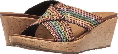 Vista 7 de Skechers - Sandalias Cali Beverlee Delighted, de plataforma de cuña, para mujer