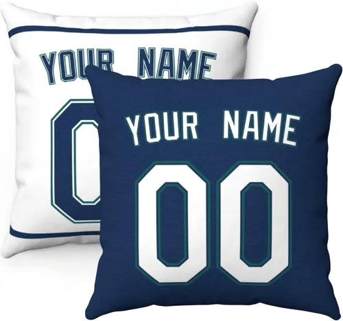 Vista 31 de Almohada personalizada con cualquier número de nombre, regalos personalizados para Los Ángeles