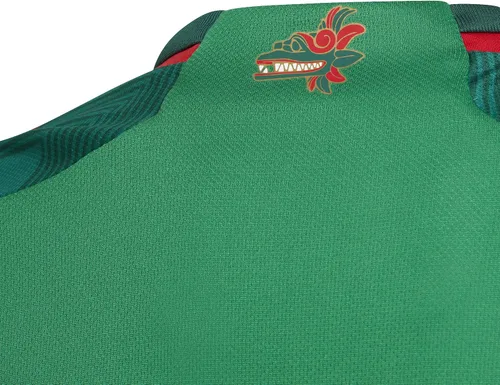Vista 3 de adidas Camiseta de manga larga de fútbol de México 2223 para hombre forro polar verde con licencia oficial de star wars silent one crew