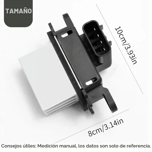 Vista 6 de EATAKWARD Kit de resistencias de motor de ventilador HVAC BL3Z-19E624-A Módulo de control del ventilador de CA con conector WPT688 Reemplazo