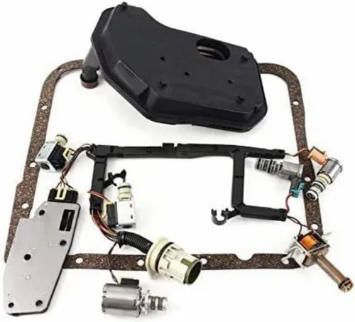 Vista 2 de Kit de solenoide maestro de transmisión 4L60E TCC EPC PWM Cambio 3-2 con arnés para todos los GM 2003-2005