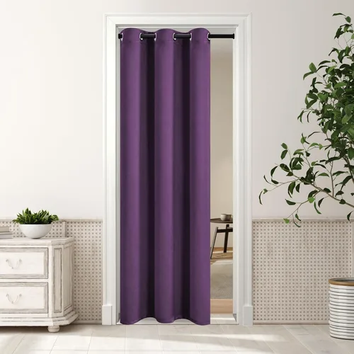Vista 185 de MYSKY HOME Cortinas Aqua para Armario para Entrada Cortina Opaca para Puerta para Sala de Estar Cortina Oscurecedora de Habitación con Ojales
