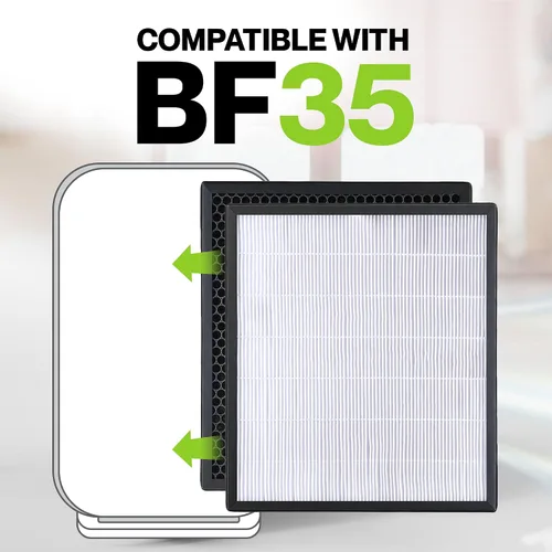 Vista 6 de Durabasics Filtro HEPA compatible con Alen BreatheSmart Classic y BF35