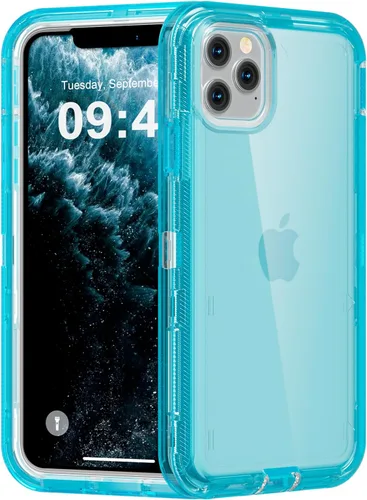 Vista 30 de Follaroma Funda para iPhone 11, Protección Resistente a Prueba de Golpes para Fundas de Teléfono, Anticaídas, Cubierta Protectora Transparente