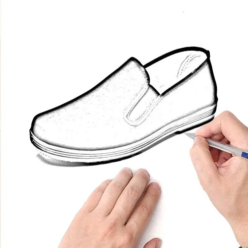Vista 4 de Artes marcialesKung FuTai Chi Zapatos Suela de goma Zapatos de lona Unisex Negro