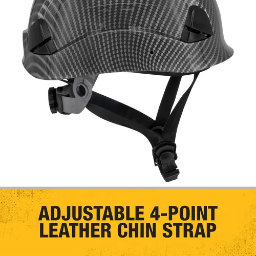 Vista 4 de DEWALT DPG22 Slate Tipo II Clase E Casco de seguridad de trinquete de 4 puntos (paquete de 12)