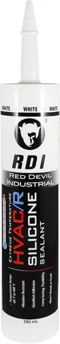 Vista 10 de Red Devil 089650 sellador de silicona para temperaturas extremas HVAC/R, 280 ml, aluminio, 1 paquete, fabricado en EE. UU