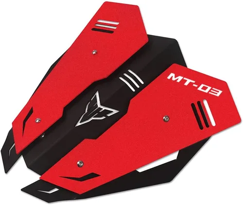 Vista 2 de Parabrisas delantero para motocicleta compatible con Yamaha MT-03 MT-25 2020 (MT-03, azul)