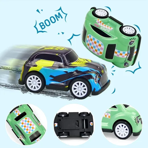 Vista 2 de Vileafy 30 mini autos de tracción para niños premios de caja del tesoro