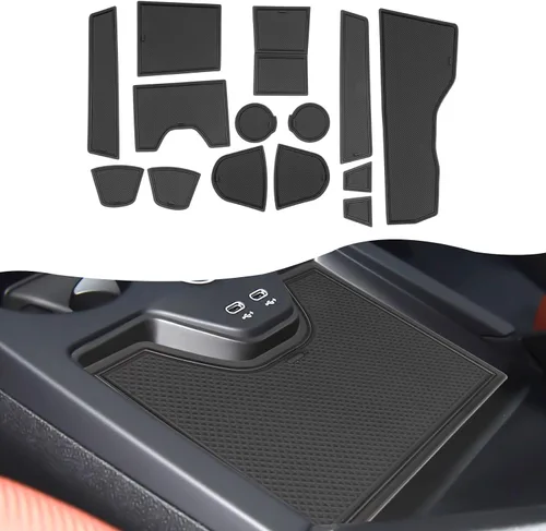 Vista 11 de SXCY Alfombrillas con ranura para puerta Toyota RAV4 2025 para Toyota RAV4 2019-2024 2025, accesorios para portavasos y portavasos 2024 2025 RAV4