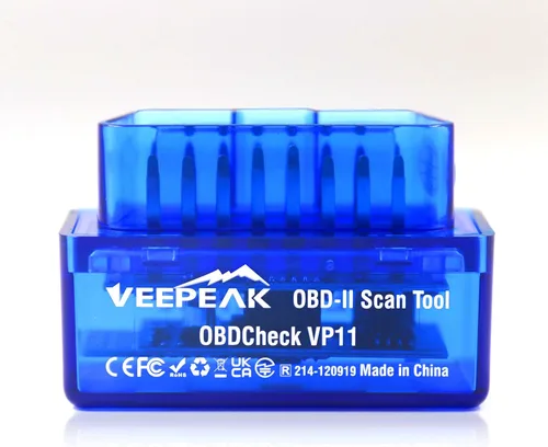 Vista 8 de Veepeak Mini escáner del OBD II de Bluetooth para Android SOLAMENTE, herramienta de la exploración del diagnóstico del coche del lector del código
