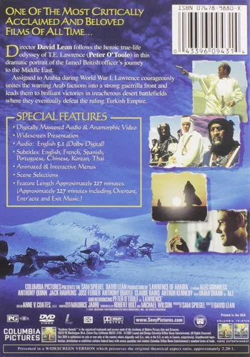 Vista 2 de Lawrence of Arabia (Single-Disc Edition)
