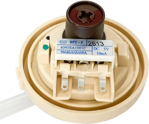 Vista 5 de 6501EA1001C 6501EA1001R Conjunto de interruptor de sensor de presión de nivel de agua de lavadora Compatible con lavadora LG, WT5001CW, WT7200CW
