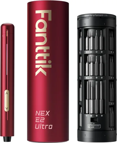 Vista 10 de Fanttik Destornillador eléctrico E2, destornillador para electrónica (gris)