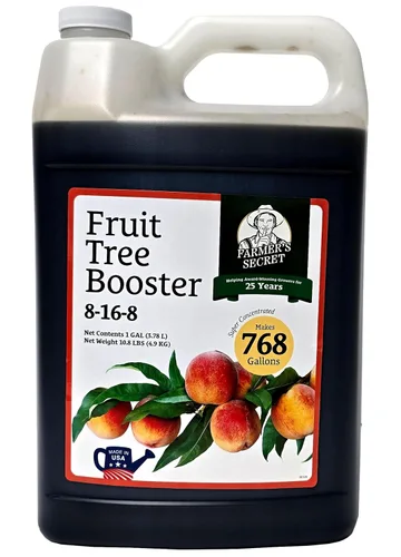 Vista 7 de Farmer's Secret Fertilizante potenciador de árboles frutales (8 onzas), súper concentrado y rico en fósforo, formulado para todos los árboles