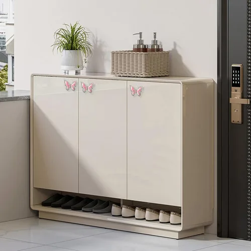 Vista 6 de Pomos de mariposa para gabinete, 6 pomos de mariposa de un solo agujero, tiradores decorativos para puerta, gabinete, cajón, armario, muebles
