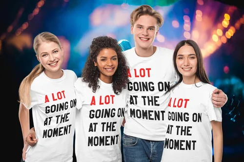 Vista 4 de Expression Tees Camiseta para mujer A Lot Going On at The Moment New 2023 Concert Tour