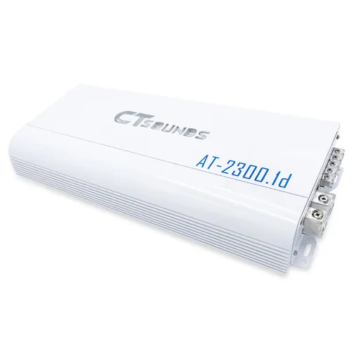Vista 3 de CT Sounds ATv2-2300.1d Amplificador monobloque de coche de clase D con correa de 2500 vatios