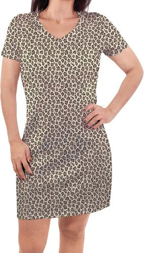 Vista 99 de Touched by Nature - Vestidos de manga corta y manga larga de algodón orgánico para niñas pequeñas, bebés y mujeres Manga larga con flores abstractas