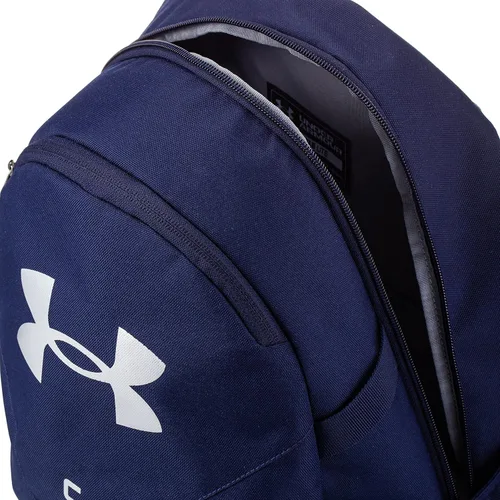 Vista 5 de Under Armour Unisex-Adult Hustle Lite Backpack , (410) Midnight Navy Midnight Navy Metallic Silver , One Size Fits All