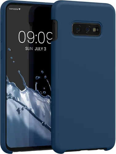 Vista 304 de kwmobile Funda compatible con Samsung Galaxy S9 - Funda de silicona TPU con acabado suave - Blue Reef
