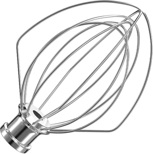 Vista 8 de K45WW - Accesorio de acero inoxidable de 6 alambres para batidora KitchenAid con cabezal inclinable, cuenco de 4.5 a 5 cuartos de galón, repuesto