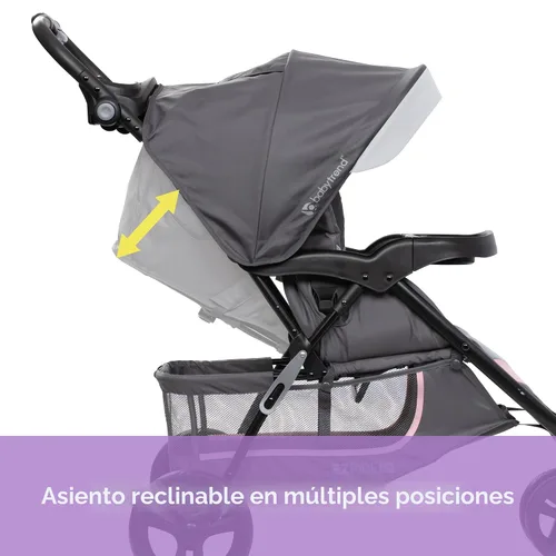 Vista 2 de Sistema de viaje Baby Trend EZ Ride SE con asiento de seguridad para bebé, Bluebell