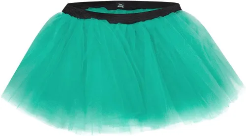 Vista 16 de Gone For a Run Tutu Skirt for Women - Fluffy Tulle - Running Costume Negro