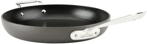 Vista 5 de All-Clad HA1 Sartén para freír antiadherente anodizada dura (sartén de 8 pulgadas)