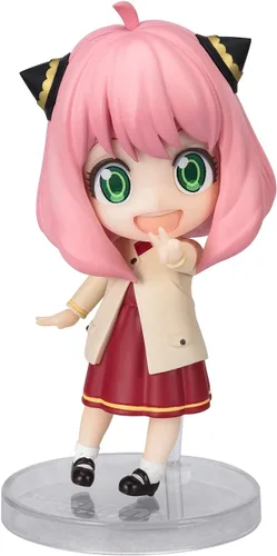 Vista 10 de TAMASHII NATIONS - Spy x Family Code: White - Anya Forger -Code: White- Figuarts mini Figura de Acción Anya Forger - Código: Blanco