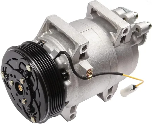 Vista 25 de ECCPP Compresor de CA 2002-2007 para Ford para F-150 para F-250 para F-350 para F-450 para F-550 Super Duty AC Compresor con embrague para Ford