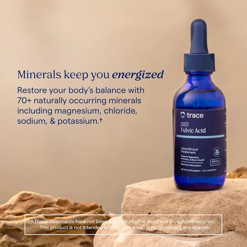 Vista 12 de Trace Minerals - Ácido fúlvico iónico de 250 mg - Suplemento mineral esencial para apoyar la hidratación y la producción de energía - Ayuda a