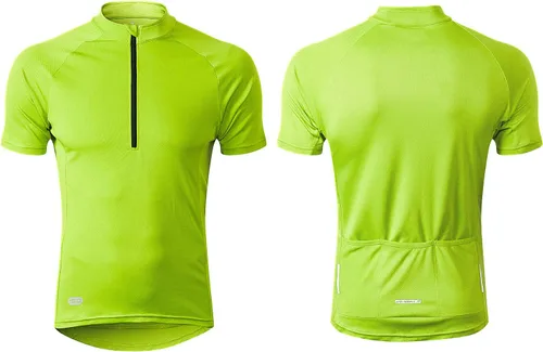 Vista 15 de INBIKE Maillots de ciclismo para hombre que absorbe la humedad, manga corta, secado rápido, camiseta de ciclismo de manga larga transpirable