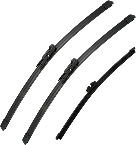 Vista 12 de 3 limpiaparabrisas para Jeep Wangler 2007-2017, Jeep Wrangler JK 2008-2018, equipo original de alta calidad para todo tipo de clima, 15 pulgadas, 15