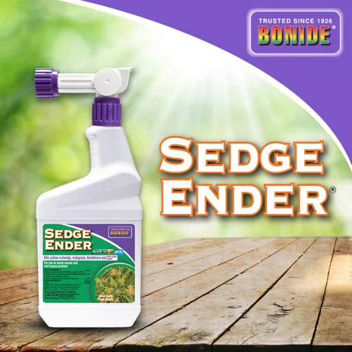 Vista 7 de Bonide Sedge Ender, eliminador de malezas listo para rociar de 16 onzas para exteriores, de acción rápida y resistente a la lluvia, fórmula amigable