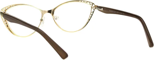 Vista 3 de PASTL Gafas de Lectura para Mujer Lentes Ampliados Diseño Ojo de Gato con Bisagra de Muelle Dorado