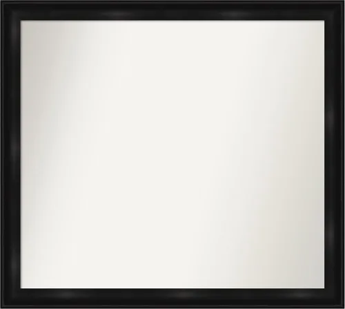 Vista 170 de Amanti Art Espejo personalizado, gran espejo de baño estrecho, espejo de pared o espejo de tocador de baño sobre el fregadero (24 x 24 pulgadas)